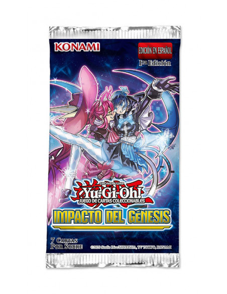 es::Yu-Gi-Oh! Impacto del Génesis 1 caja de 24 sobres