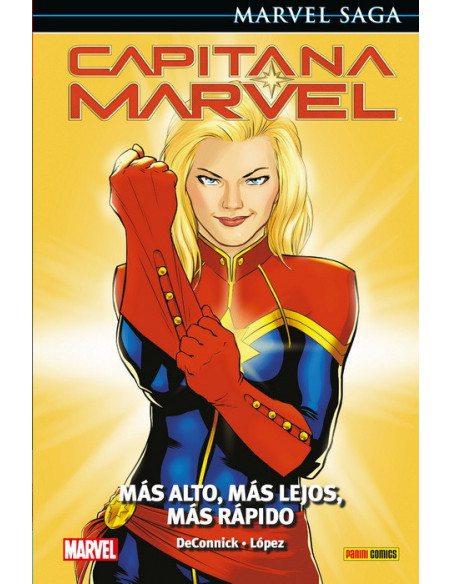 es::Marvel Saga. Capitana Marvel 04. Más alto, más lejos, más rápido