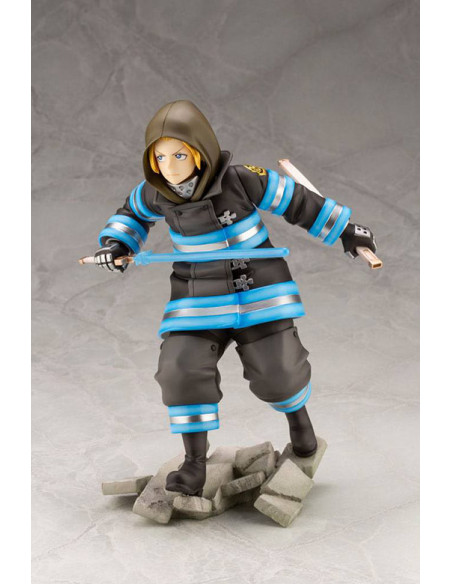 es::Fire Force Estatua ARTFXJ PVC 1/8 Arthur Boyle Bonus Edition 20 cm