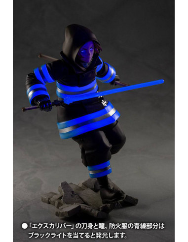 es::Fire Force Estatua ARTFXJ PVC 1/8 Arthur Boyle Bonus Edition 20 cm