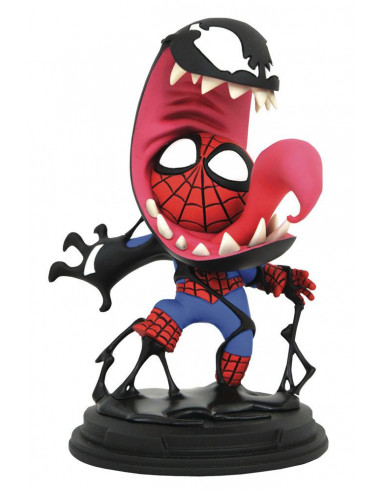 es::Marvel Comics Estatua Animated Series Venom & Spider-Man 13 cm