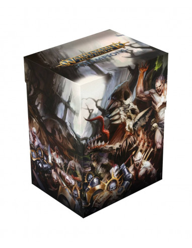 es::Warhammer Age of Sigmar: Champions Basic Deck Case 80+ Tamaño Estándar Order vs. Death