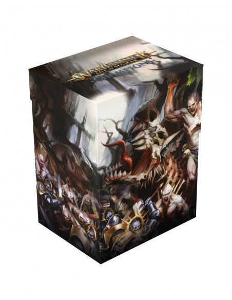 es::Warhammer Age of Sigmar: Champions Basic Deck Case 80+ Tamaño Estándar Order vs. Death