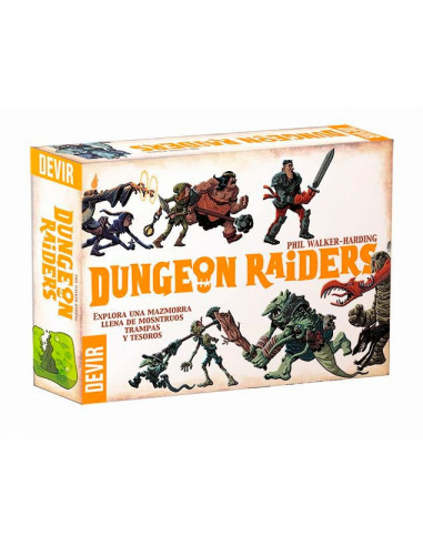 es::Dungeon Raiders Nueva edición 2018 - Juego de mesa