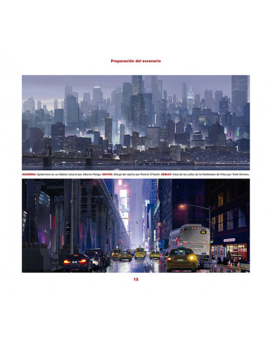 es::Spider-man: Un Nuevo Universo. El arte de la película