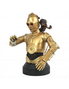 es::Star Wars Episode IX Busto 1/6 C-3PO & Babu Frik 15 cm