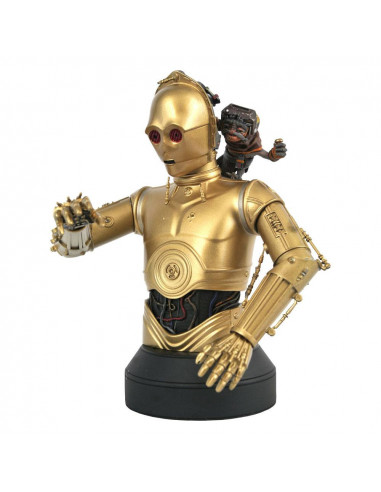 es::Star Wars Episode IX Busto 1/6 C-3PO & Babu Frik 15 cm