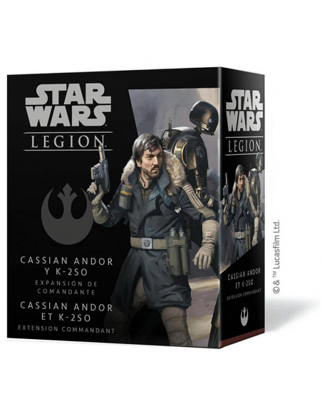es::Star Wars Legión: Cassian Andor y K-2SO - Expansión de comandante
