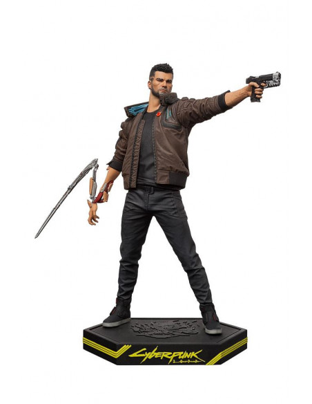 es::Cyberpunk 2077 Estatua Male V 24 cm