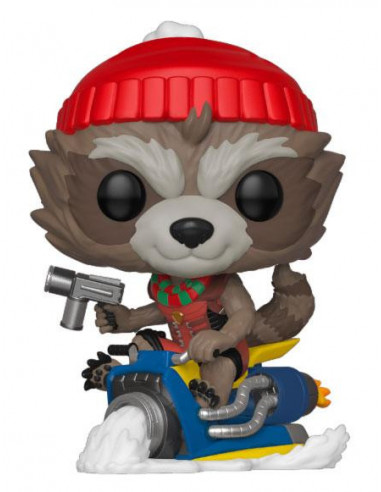 es::Marvel Holiday Figura POP! Marvel Vinyl Rocket 9 cm