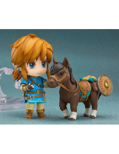 es::The Legend of Zelda Breath of the Wild Figura Nendoroid Link Deluxe Edition 10 cm