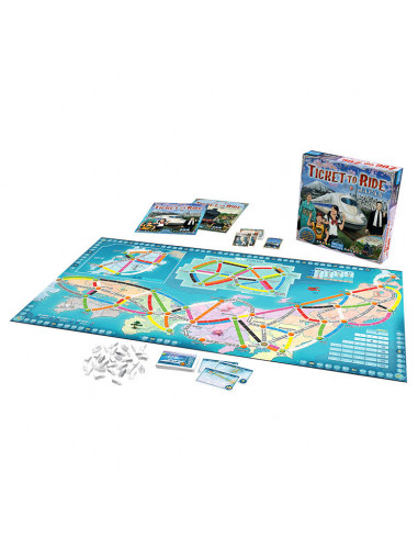 es::¡Aventureros al Tren! Italia & Japón - Juego de tablero