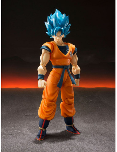 es::Dragon Ball Super Broly Figura S.H. Figuarts Super Saiyan God Goku Super 14 cm