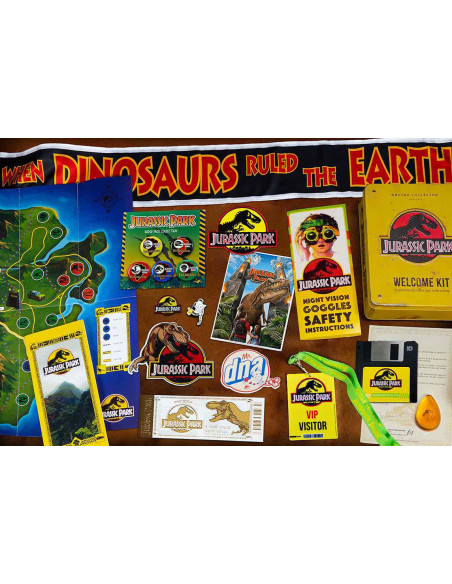 Jurassic Park Caja metálica Welcome Kit Limited Am-1