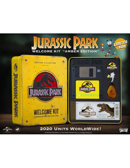 Jurassic Park Caja metálica Welcome Kit Limited Am-2