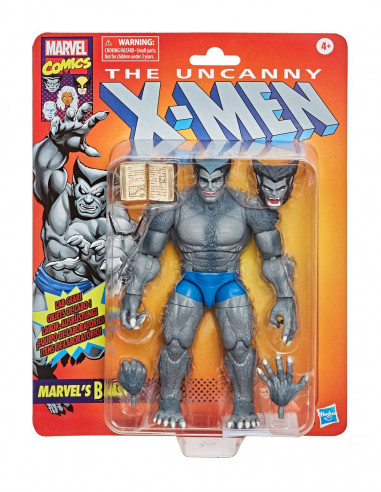 es::Marvel Legends Vintage Collection Figura Beast The Uncanny X-Men 15 cm