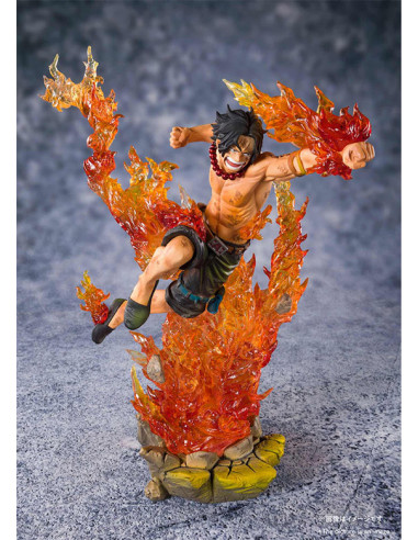 es::One Piece Estatua Portgas D'Ace Whitebeard -Pirate Captain- Figuarts Zero 19,5 cm