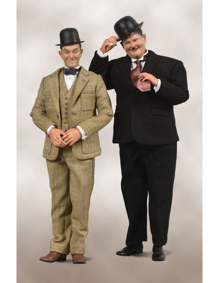 es::El Gordo y el Flaco Pack de 2 Figuras 1/6 Classic Suits Limited Edition 30-33 cm
