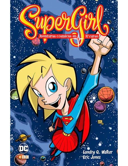 es::Supergirl: Aventuras cósmicas en 8º curso