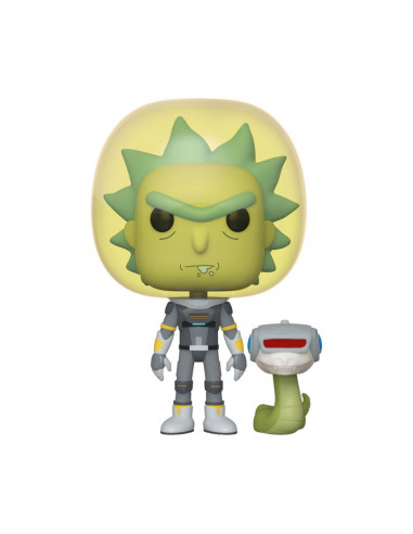 es::Rick & Morty POP! Animation Vinyl Figura Space Suit Rick 9 cm