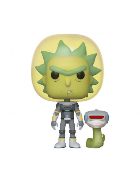 es::Rick & Morty POP! Animation Vinyl Figura Space Suit Rick 9 cm