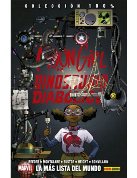 es::Moon Girl y Dinosaurio Diabólico 03: La más lista del mundo Cómic 100% Marvel HC