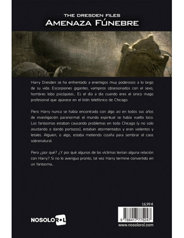 es::Amenaza Fúnebre The Dresden Files 3