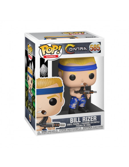 es::Contra POP! Games Vinyl Figura Bill Rizer 9 cm es::Contra POP! Games Vinyl Figura Bill Rizer 9 cm