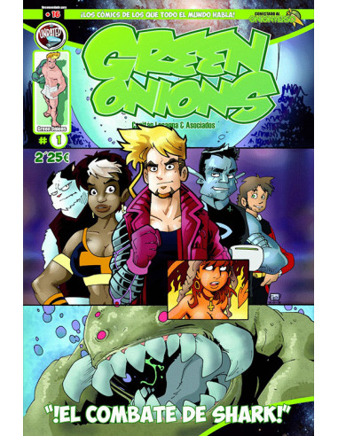 es::Green Onions 01. ¡El combate de Shark!