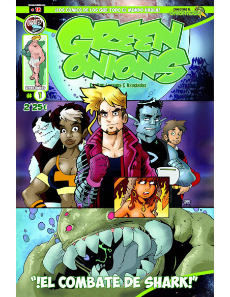 es::Green Onions 01. ¡El combate de Shark!