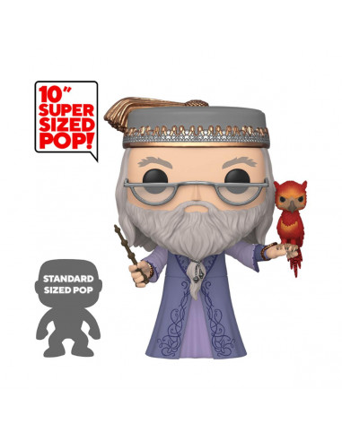 es::Harry Potter Super Sized POP! Movies Vinyl Figura Dumbledore 25 cm
