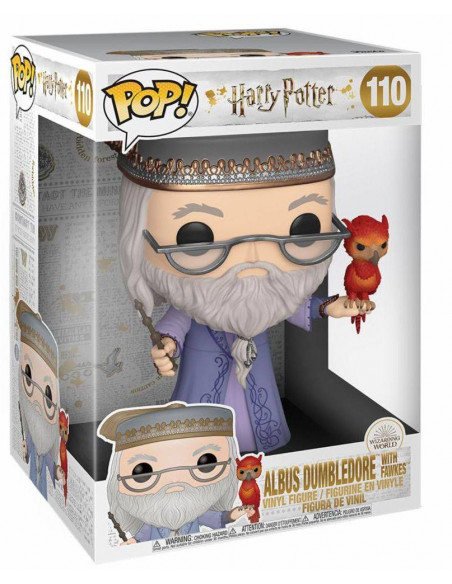 es::Harry Potter Super Sized POP! Movies Vinyl Figura Dumbledore 25 cm