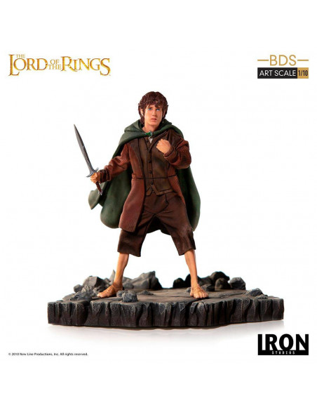 es::El Señor de los Anillos Estatua 1/10 BDS Art Scale Frodo 14 cm