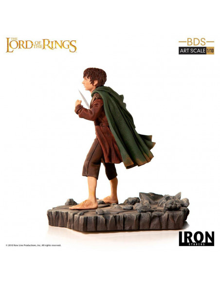 es::El Señor de los Anillos Estatua 1/10 BDS Art Scale Frodo 14 cm