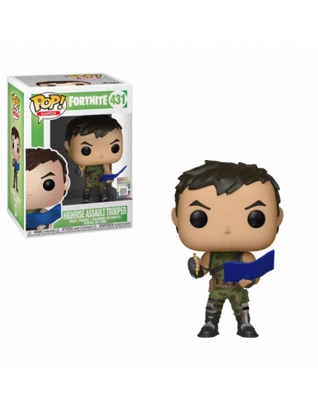 es::Fortnite POP! Vinyl Figura Highrise Assault Trooper 9 cm