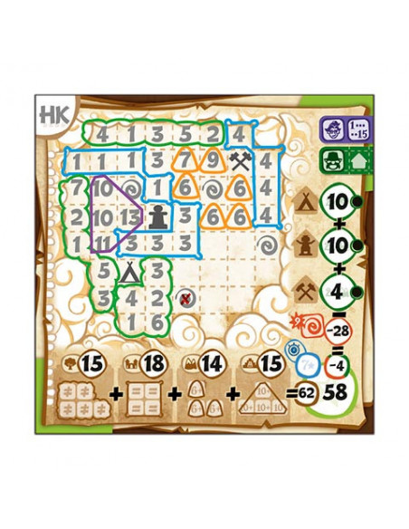 es::Penny Papers: El valle de Wiraqocha - Juego de mesa