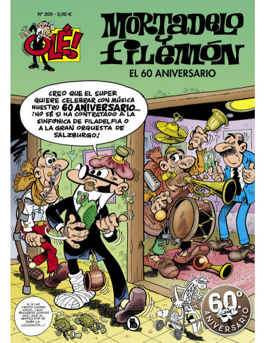 es::Olé Mortadelo 209: El 60 aniversario