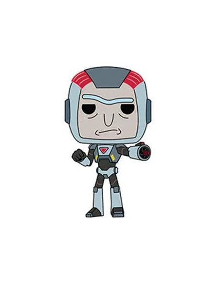 es::Rick y Morty POP! Animation Vinyl Figura Purge Suit Rick 9 cm