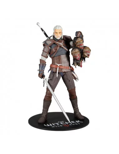 es::EMBALAJE DAÑADO. The Witcher Figura Geralt de Rivia 30 cm