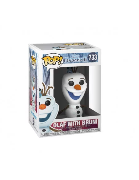 es::Frozen El Reino del Hielo 2 POP! Disney Vinyl Figura Olaf & Bruni 9 cm