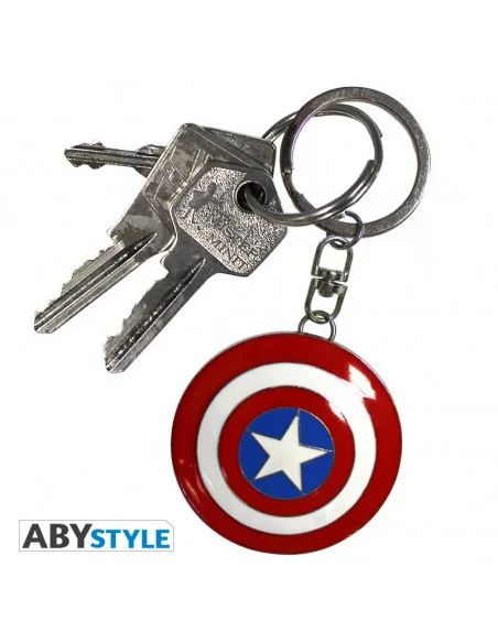 es::Marvel Comics Llavero Shield Captain America 4,5 cm