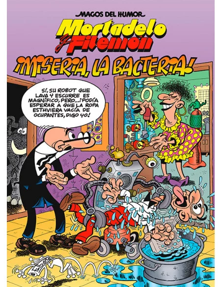 es::Olé Mortadelo 207: ¡Miseria, la Bacteria!