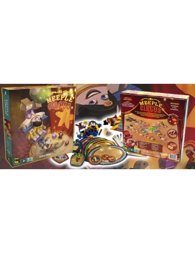 es::Meeple Circus - Juego de mesa