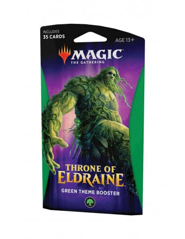 es::Magic the Gathering Throne of Eldraine Green Theme Booster