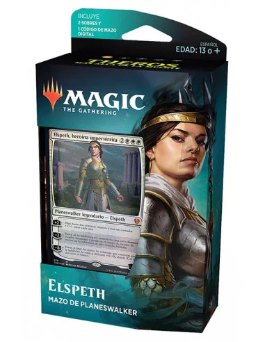 es::Magic the Gathering Elspeth - Mazo de Planeswalker Theros más allá de la muerte en castellano