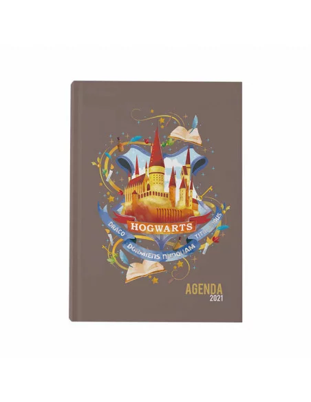 Harry Potter Agenda 2021 Hogwarts Emblema infantil