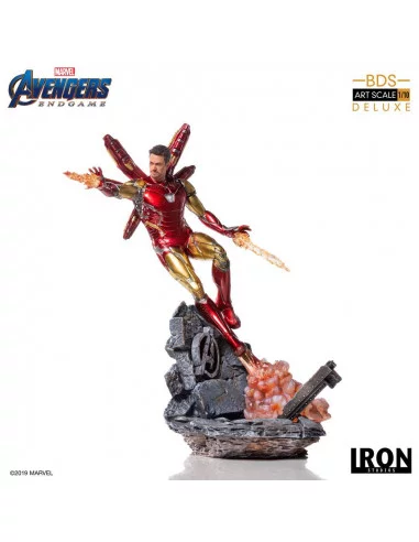 es::Vengadores Endgame Estatua BDS Art Scale 1/10 Iron Man Mark LXXXV Deluxe Version 29 cm