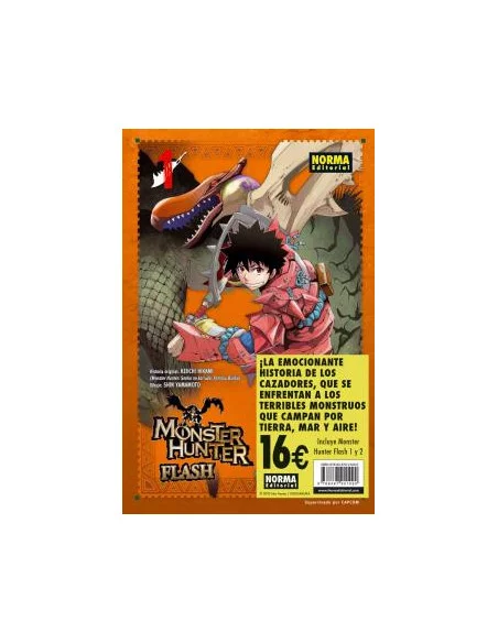 es::Monster Hunter Flash! Pack de Iniciación 01 + 02