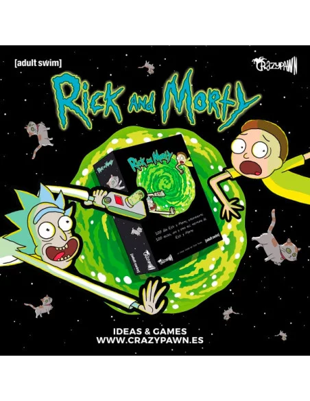 es::Rick y Morty: 100 días - Juego de tablero