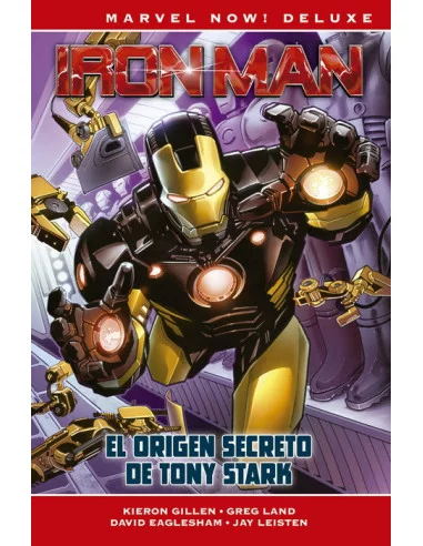es::Iron Man de Kieron Gillen 01: Demonios y genios Cómic Marvel Now! Deluxe